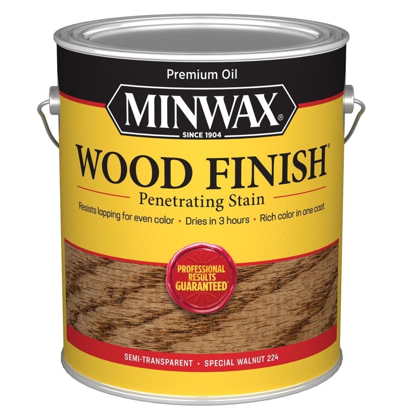 Minwax 710760000 Wood Stain, Oil Base, Special Walnut, Liquid, 1 gal, Pack of 2