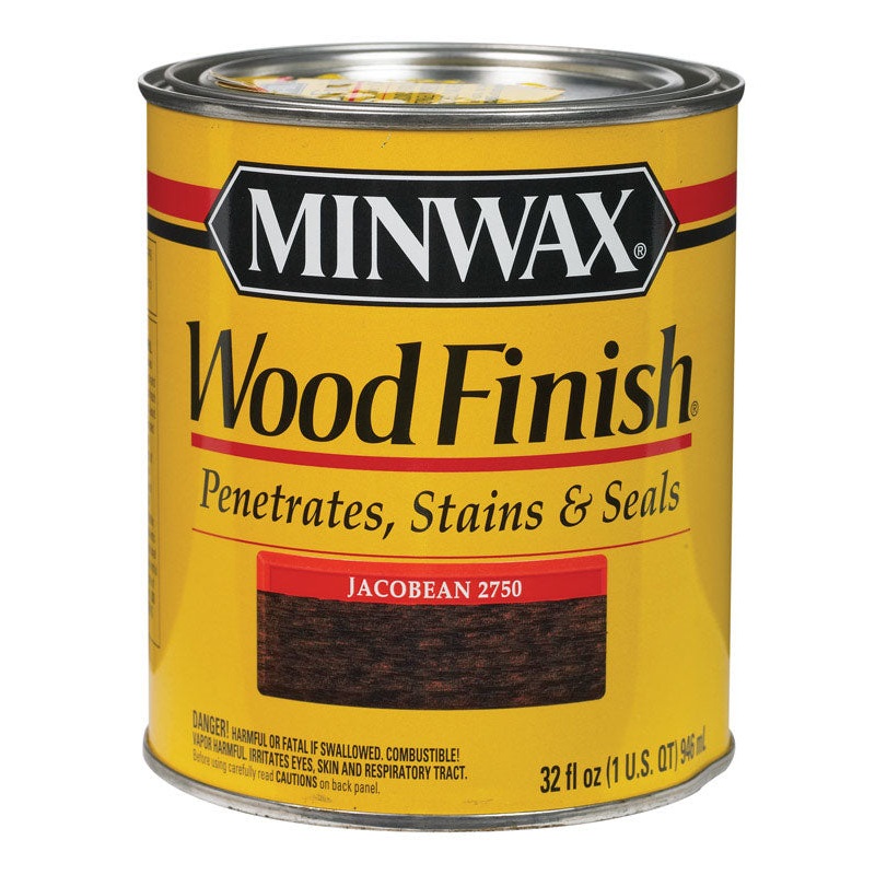 Minwax Wood Finish Transparent Oil-Based Wood Stain Jacobean 1 qt.