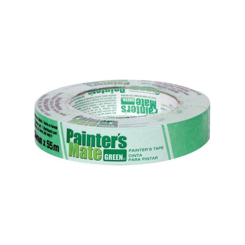 Painter’s Mate 0.94 in. W x 60 yd. L General Purpose Masking Tape Medium Strength Green 1 pk