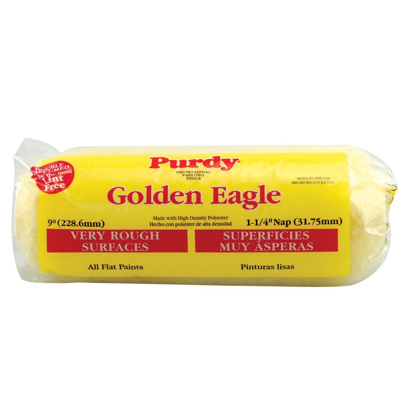 Purdy Golden Eagle Polyester Paint Roller Cover 1-1/4 in. L x 9 in. W