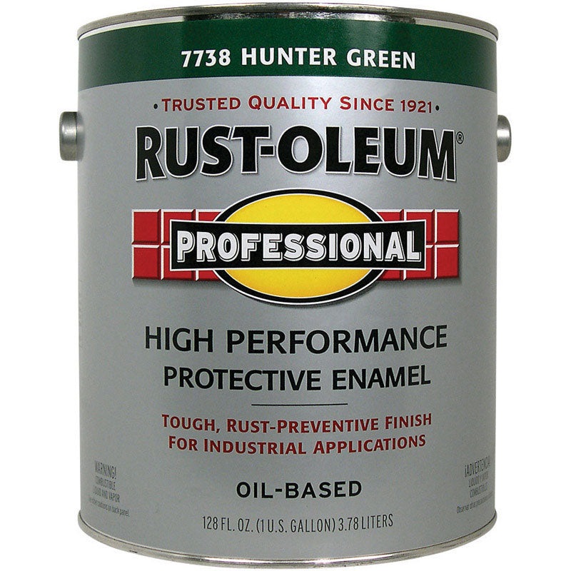 Rust-Oleum Oil Based High Performance Protective Enamel Hunter Green Gloss 1 gal.