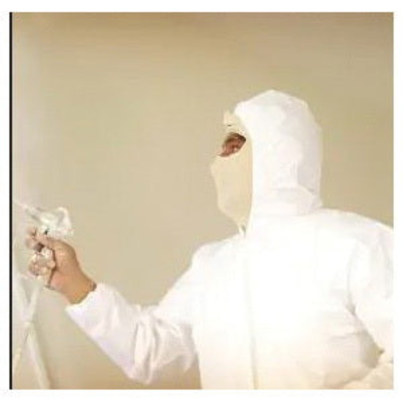 Trimaco Cotton Spray Sock Hood One Size Fits All Red