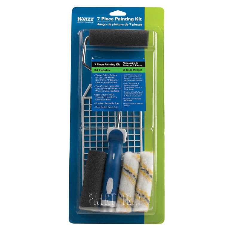 Whizz Paint Roller Kit Threaded End 13 in. L