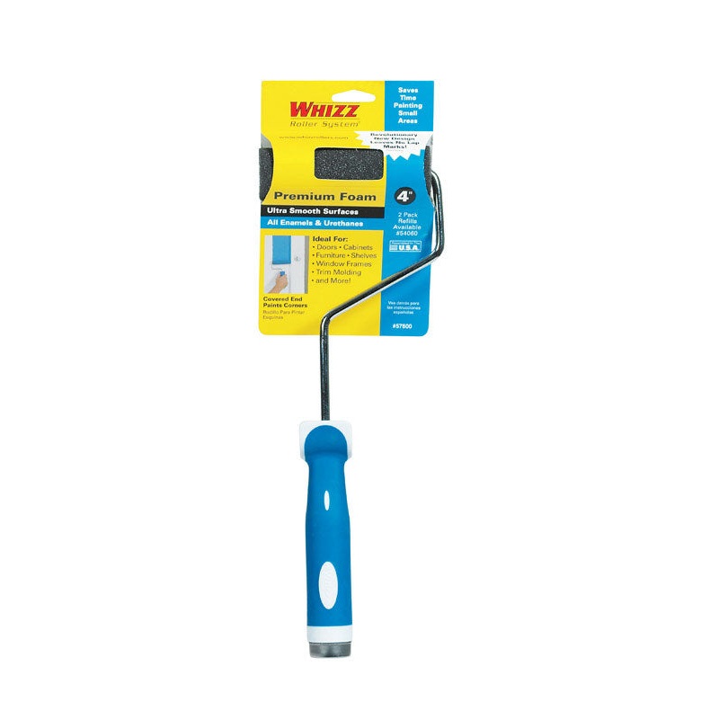 Whizz Roller System Paint Roller Frame and Cover Threaded End 13 in. L