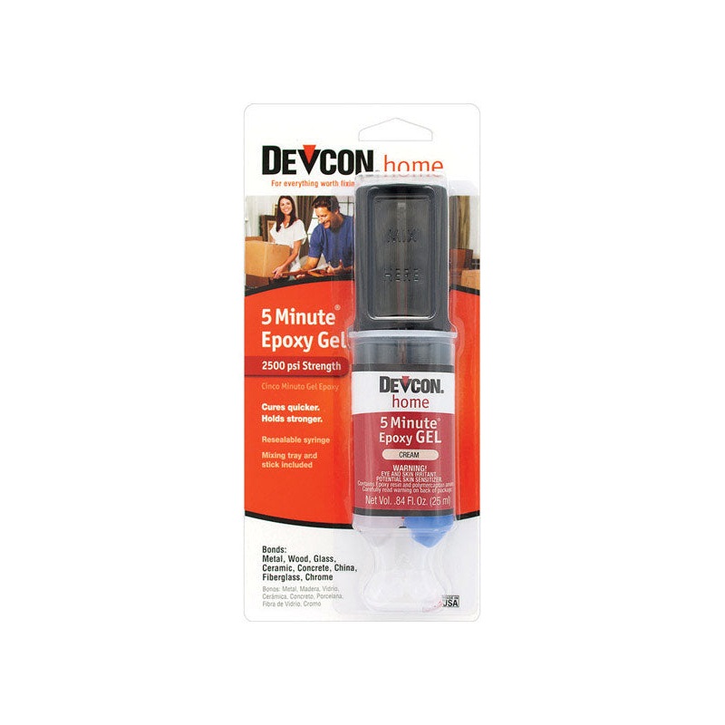 Devcon Home 5 Minute Epoxy Gel .84 oz.