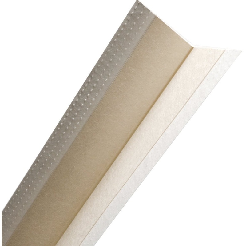 Grabber Construction 318071 Corner Bead, 9 ft L, 1.88 in W, Co-Polymer, Laminated, Pack of 50