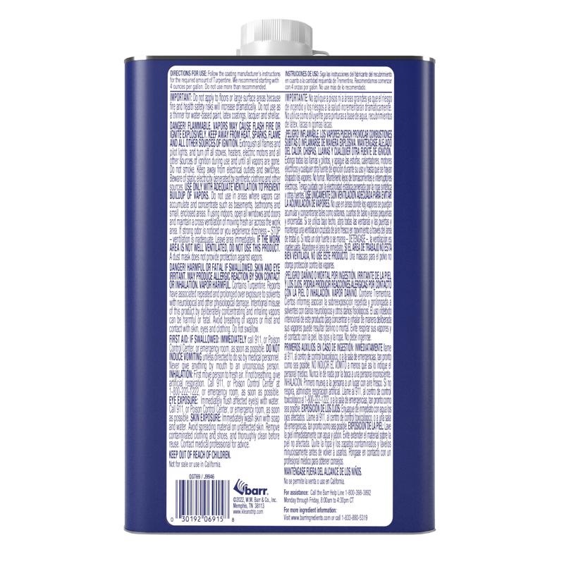 Klean Strip Green Pure Turpentine Paint Thinner 32 oz.