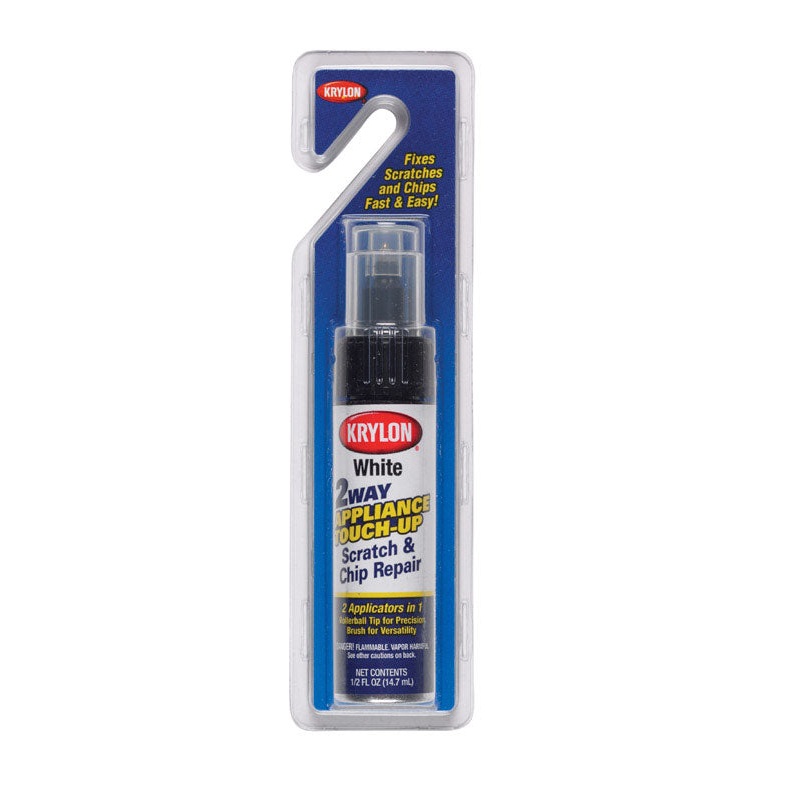 Krylon Gloss White Appliance Touch-Up Paint 0.5 oz.
