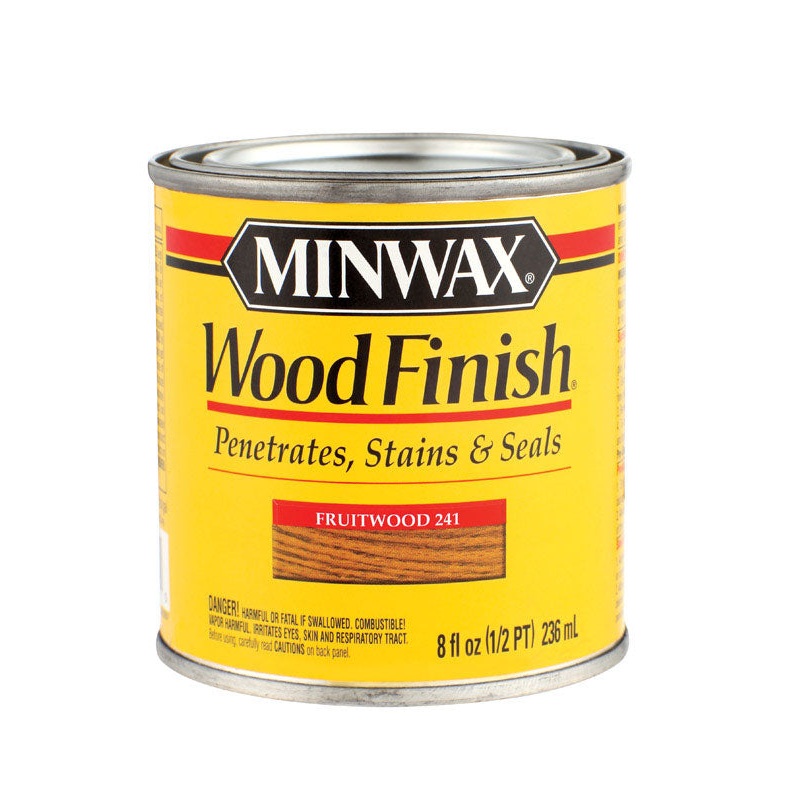 Minwax Wood Finish Transparent Oil-Based Wood Stain Fruitwood 1/2 pt.
