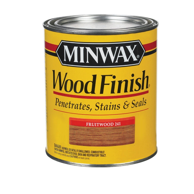 Minwax Wood Finish Transparent Oil-Based Wood Stain Fruitwood 1 qt.