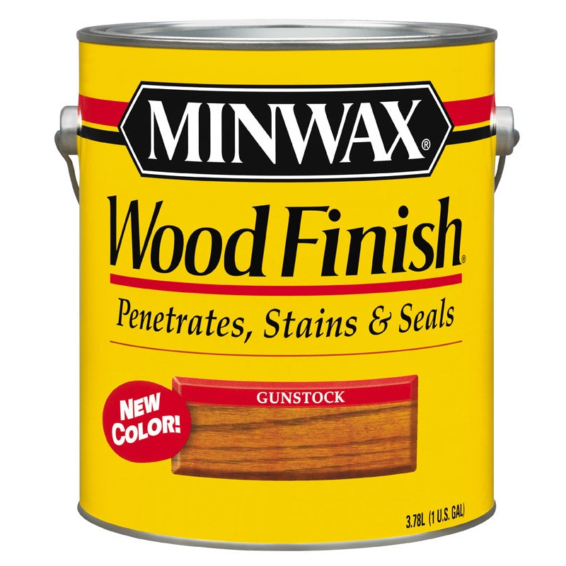 Minwax Wood Finish Transparent Oil-Based Wood Stain Gunstock 1 gal.