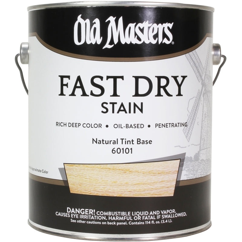 Old Masters 60101 Fast Dry Stain, Natural, Liquid, 1 gal, Pack of 2