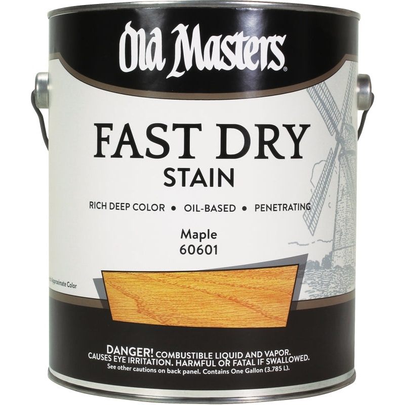 Old Masters 60601 Fast Dry Stain, Maple, Liquid, 1 gal, Pack of 2
