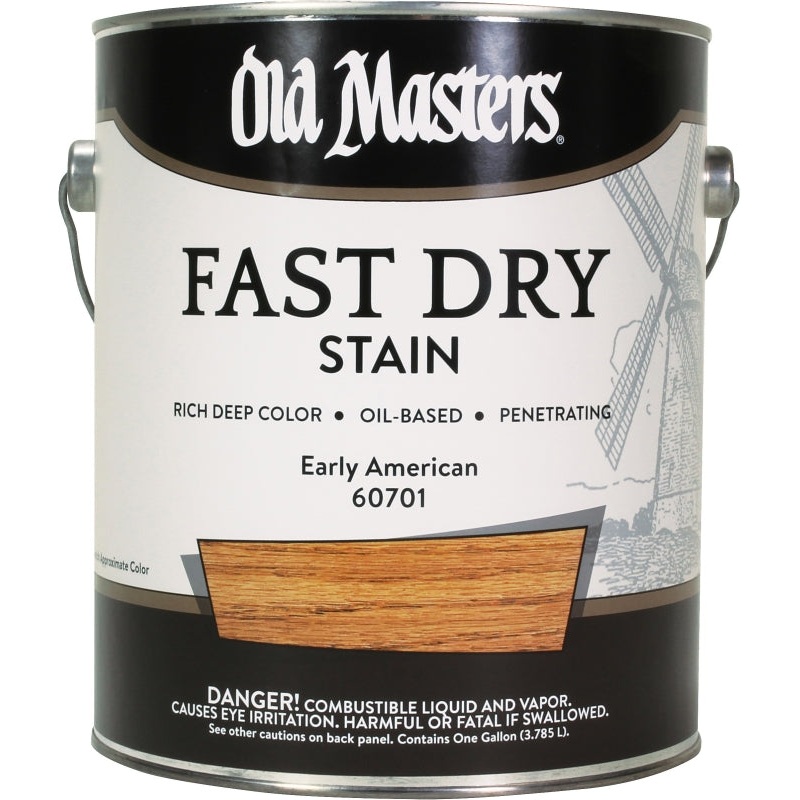 Old Masters 60701 Fast Dry Stain, Early American, Liquid, 1 gal, Pack of 2