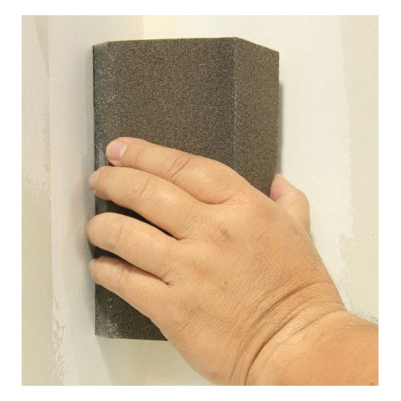 Gator Aluminum Oxide Sanding Sponge 3 in. W x 10 in. L Fine/Medium 120/80 Grit