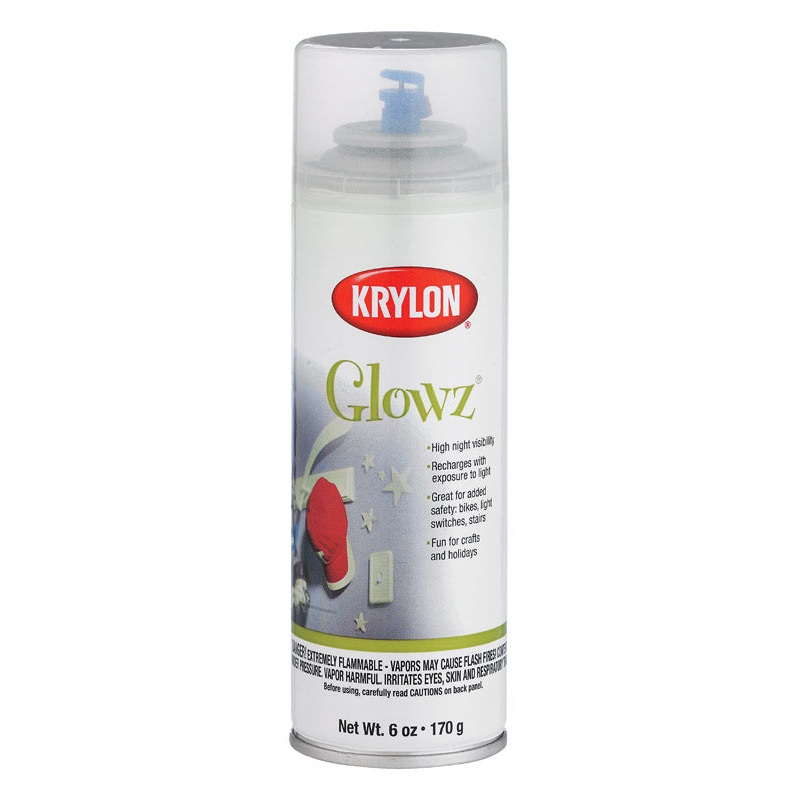 Krylon Glowz Green Glow-in-the-Dark Paint Spray 6 oz.