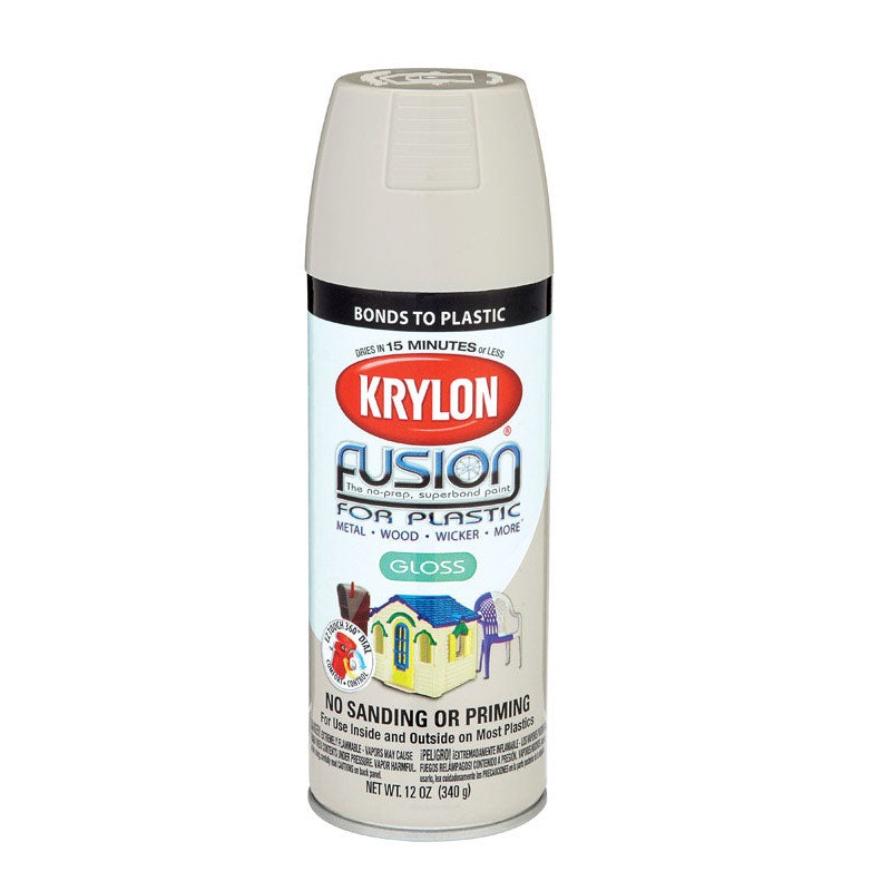 Krylon River Rock Gloss Fusion Spray Paint 12 oz.