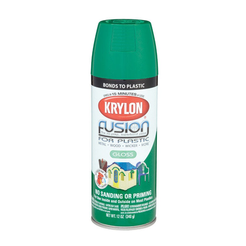 Krylon Spring Grass Gloss Fusion Spray Paint 12 oz.