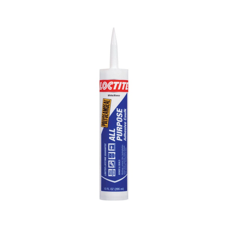 Loctite Adhesive Caulk White 10 oz.