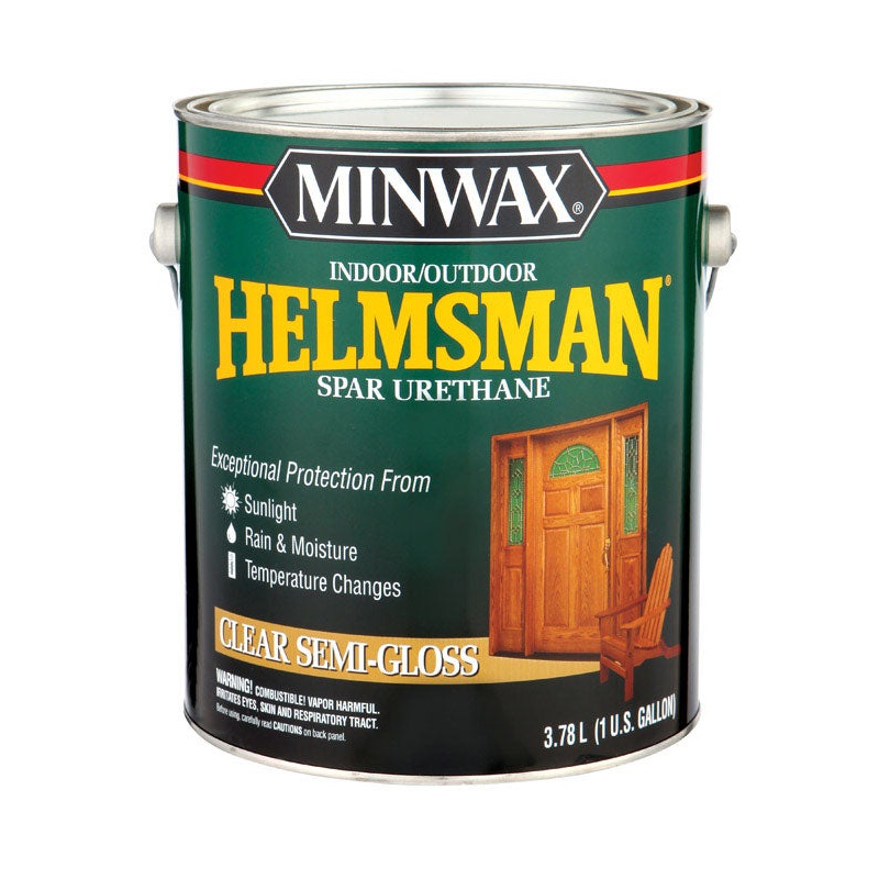 Minwax Helmsman Indoor and Outdoor Clear Semi-Gloss Spar Urethane 1 gal.