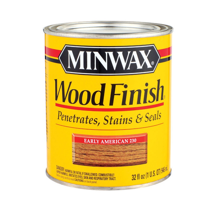 Minwax Wood Finish Transparent Oil-Based Wood Stain Early American 1 qt.