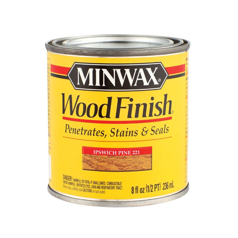 Minwax Wood Finish Transparent Oil-Based Wood Stain Ipswich Pine 1/2 pt.