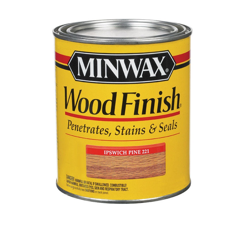 Minwax Wood Finish Transparent Oil-Based Wood Stain Ipswich Pine 1 qt.