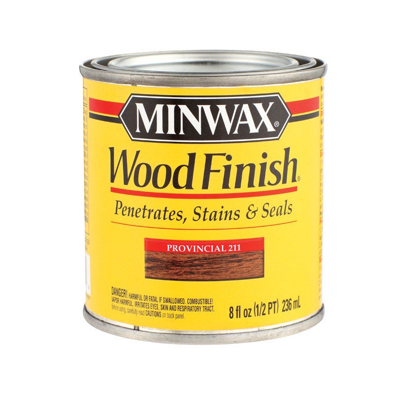 Minwax Wood Finish Transparent Oil-Based Wood Stain Provincial 1/2 pt.