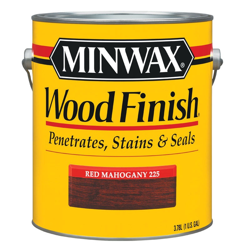 Minwax Wood Finish Transparent Oil-Based Wood Stain Red Mahogany 1 gal.