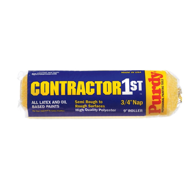 Purdy Contractor 1st Polyester Paint Roller Cover 3/4 in. L x 9 in. W
