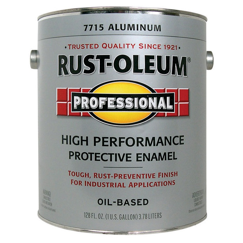 Rust-Oleum Gloss Oil-based Protective Enamel Paint Metallic 1 gal.