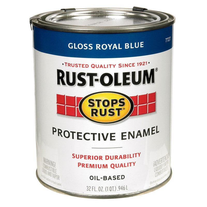 Rust-Oleum Oil Based Protective Enamel Royal Blue Gloss 1 qt.