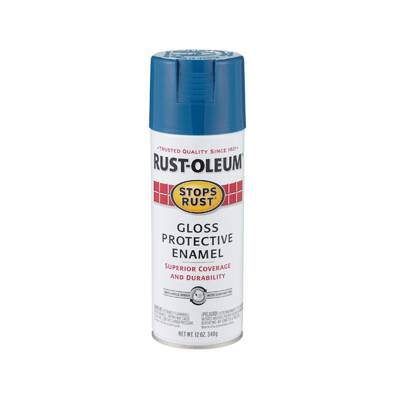 Rust-Oleum Stops Rust Royal Blue Gloss Protective Enamel Spray 12 oz.