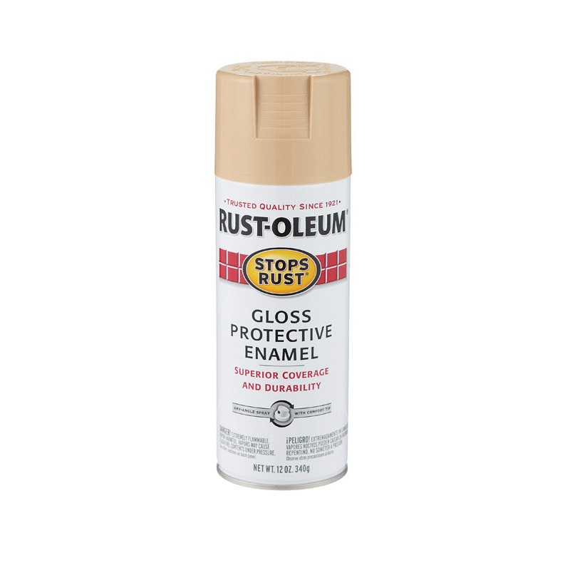 Rust-Oleum Stops Rust Sand Gloss Protective Enamel Spray 12 oz.