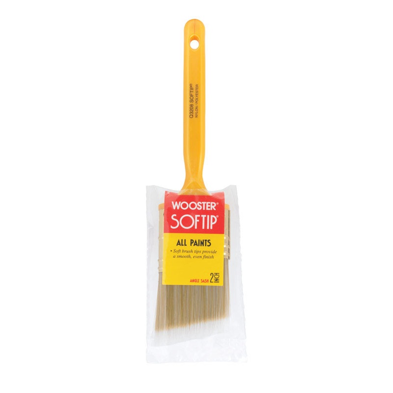 Wooster Softip 2 in. W Angle Nylon Polyester Trim Paint Brush