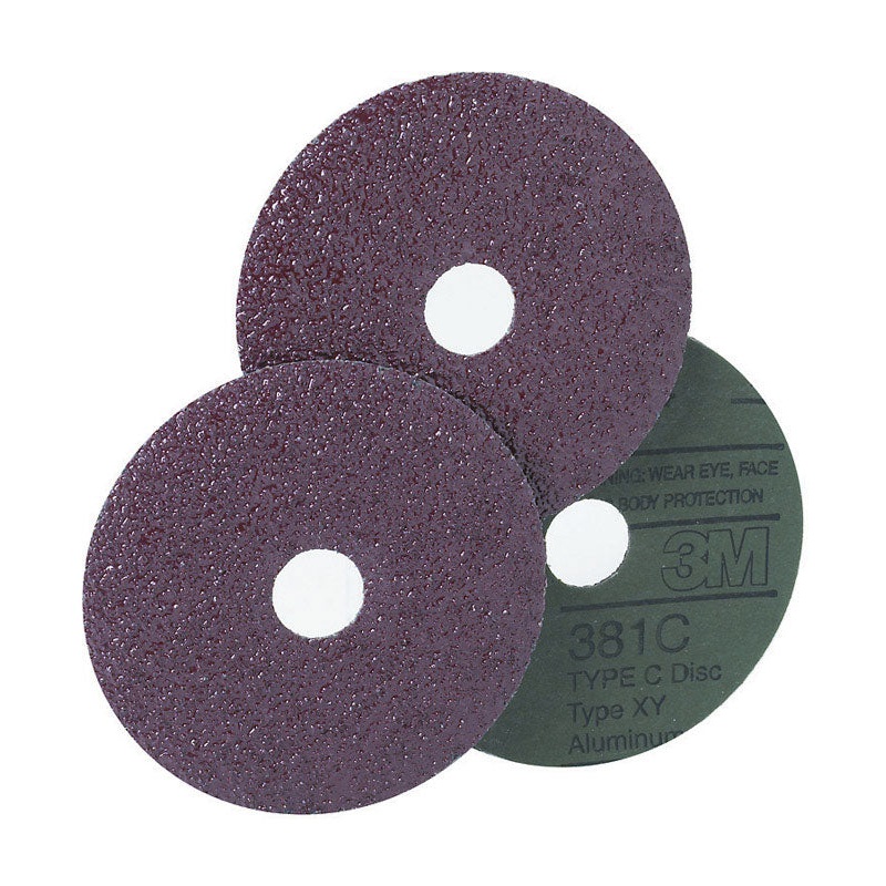 3M 7 in. Dia. Fibre Discs 36 Grit Extra Coarse 1 pk