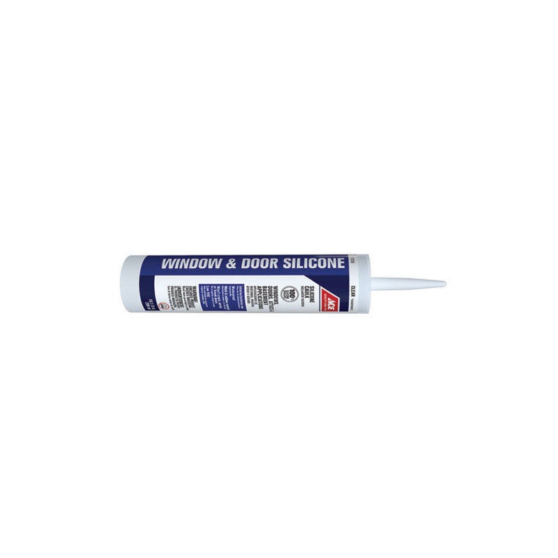 Ace 100% Silicone Architectural Grade Sealant Clear 10.1 oz.