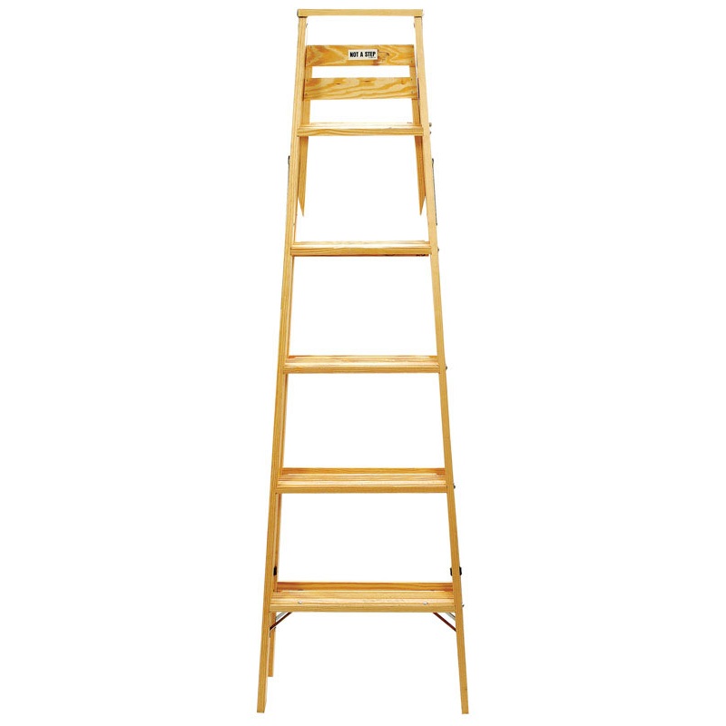 Babcock 4 ft. Wood Step Ladder 200 lb. Type III