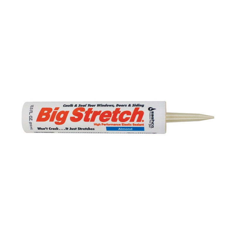 Big Stretch Sashco Acrylic Caulk Almond 10.5 oz.