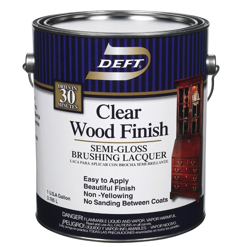 Deft Brushing Lacquer Semi-Gloss 1 gal.