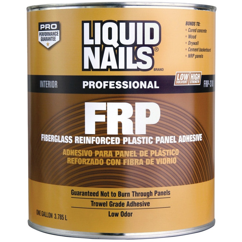 Liquid Nails FRP Fiberglass Reinforced Plastic Panel Adhesive 1 gal.