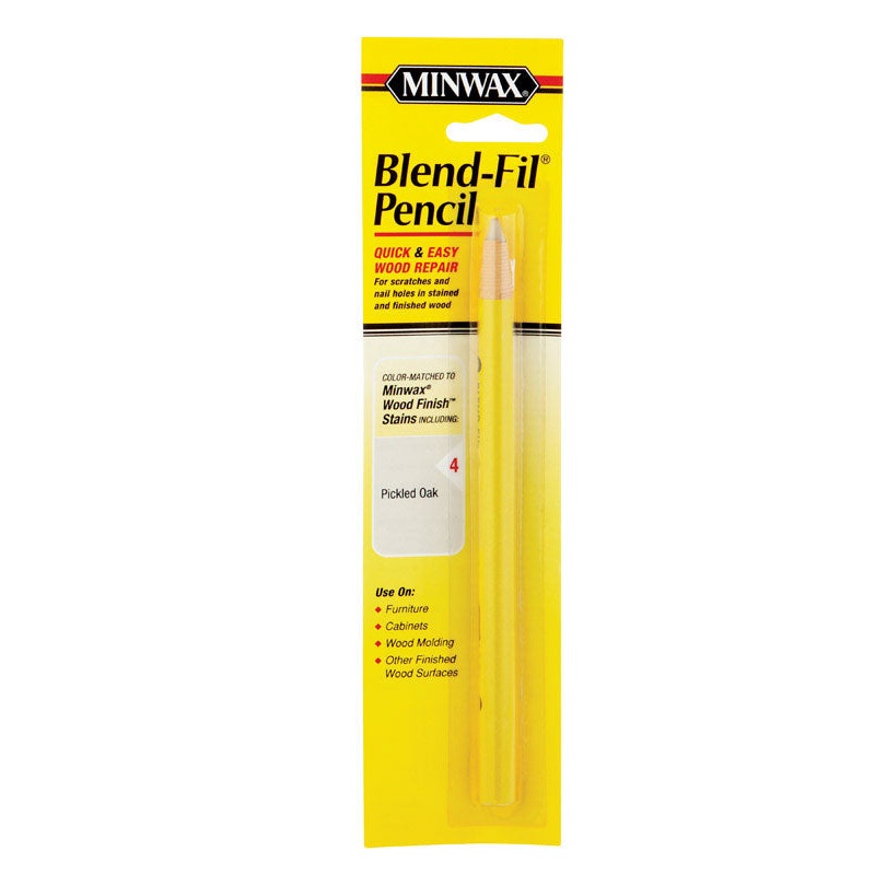 Minwax Blend-Fil No. 4 Pickled Oak Wood Pencil 1 oz.