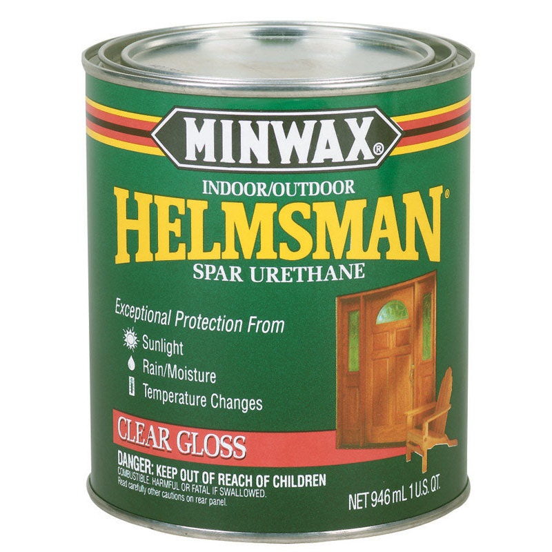 Minwax Helmsman Gloss Clear Spar Urethane 1 qt.