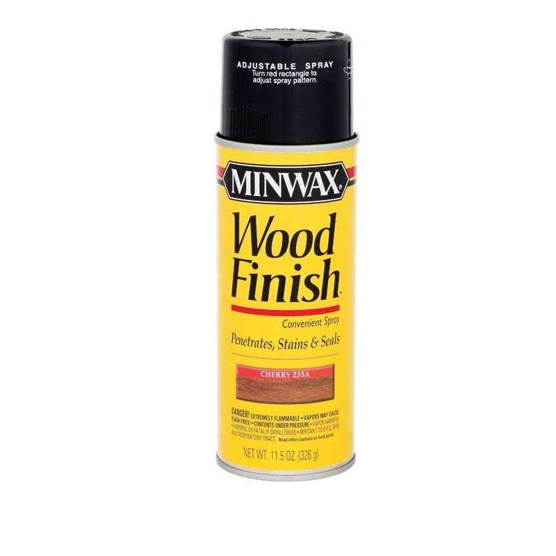 Minwax Wood Finish Transparent Oil-Based Spray Stain Cherry 11.5 oz.