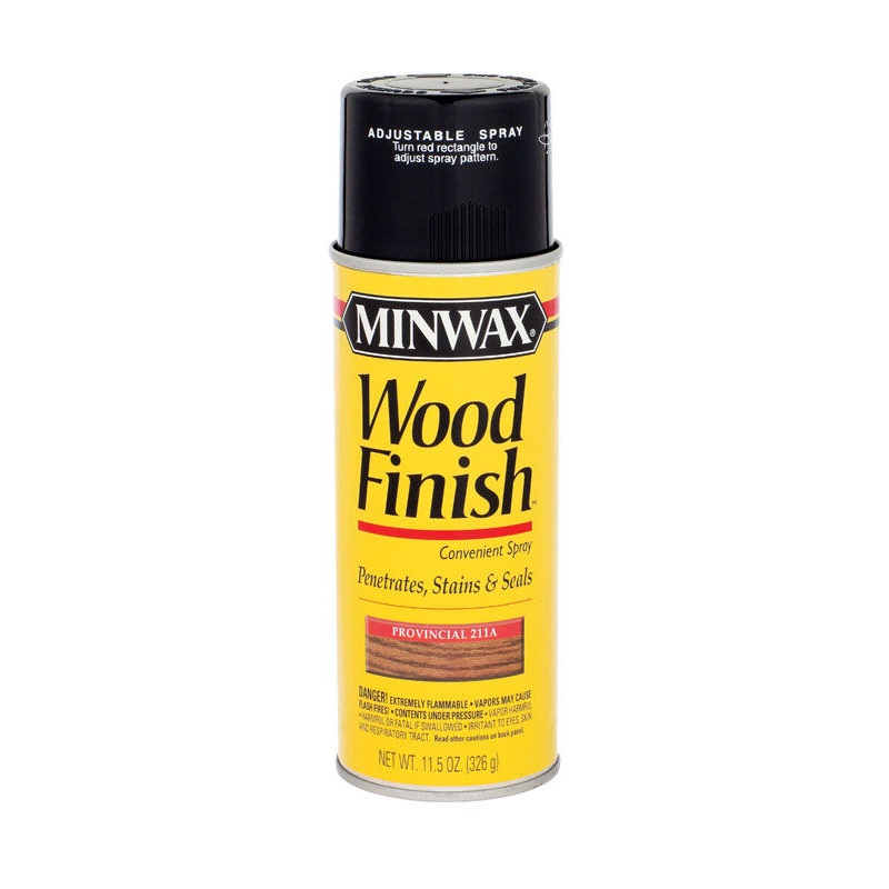Minwax Wood Finish Transparent Oil-Based Spray Stain Provincial 11.5 oz.