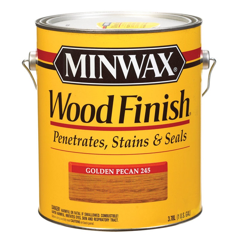 Minwax Wood Finish Transparent Oil-Based Wood Stain Golden Pecan 1 gal.