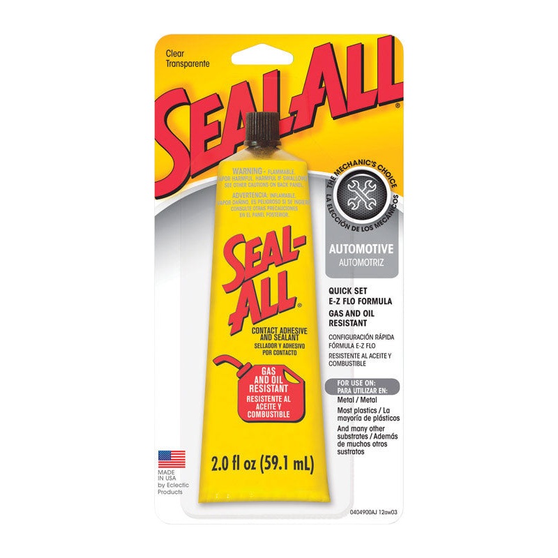 Seal-All Gas and Oil Resistant Adhesive 2 oz.