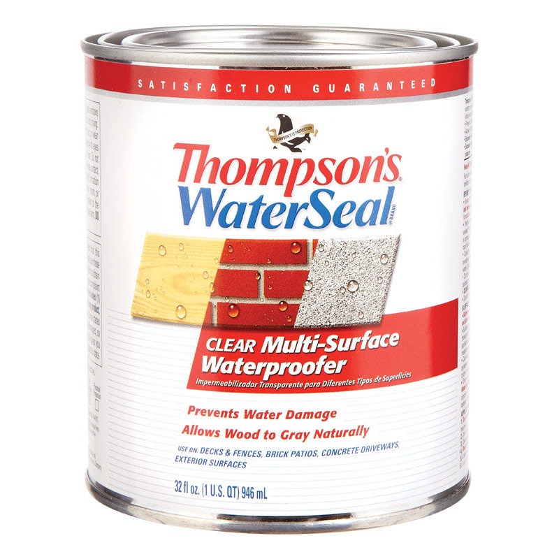Thompson’s Waterseal Clear Water-Based Multi-Surface Waterproofer 1 qt.
