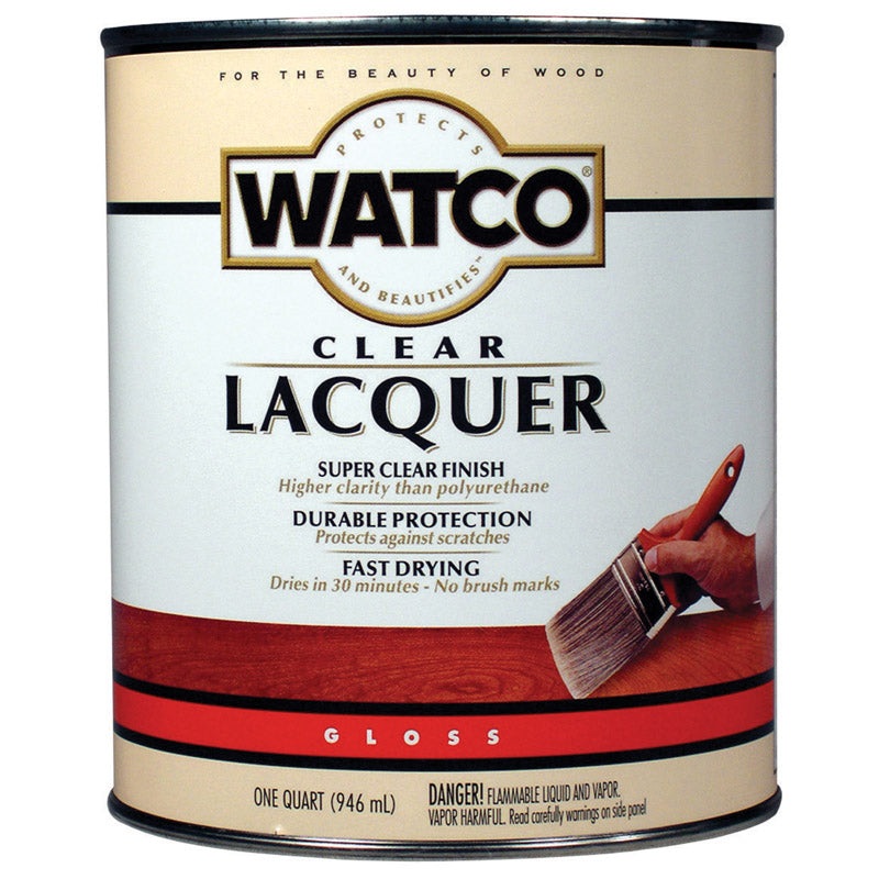 Watco Wood Finish Lacquer Gloss 1 qt.