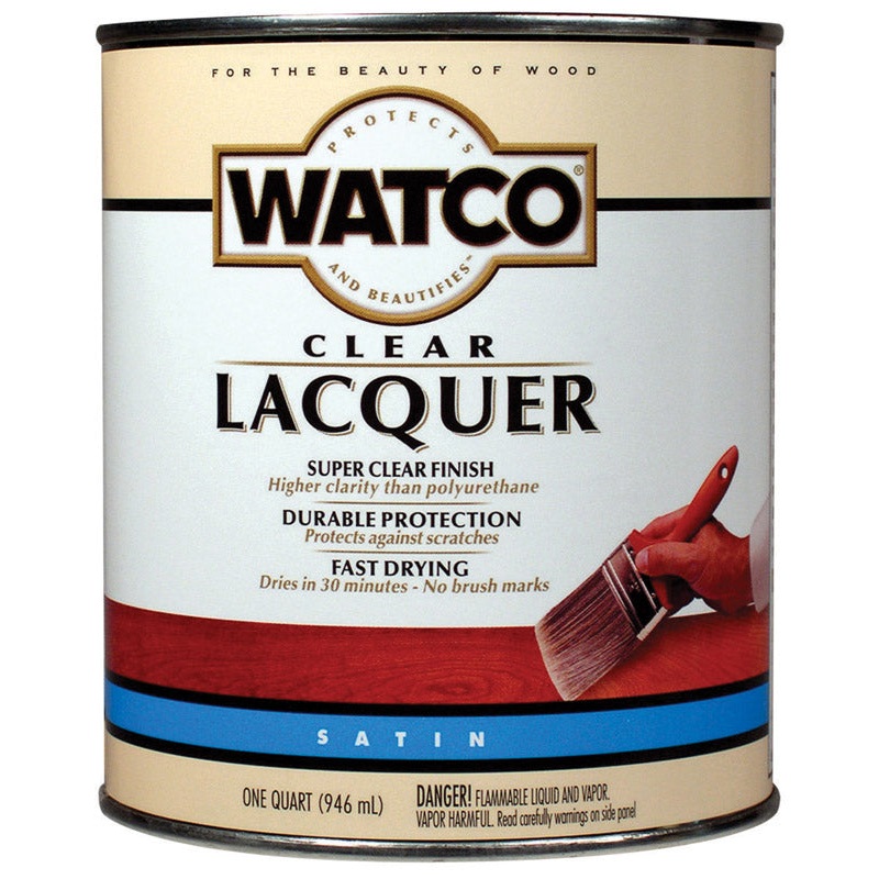 Watco Wood Finish Lacquer Satin 1 qt.